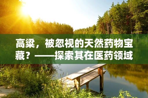 高粱，被忽视的天然药物宝藏？——探索其在医药领域的应用潜力