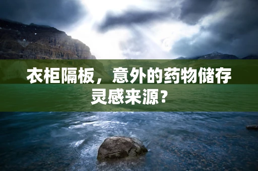 衣柜隔板，意外的药物储存灵感来源？