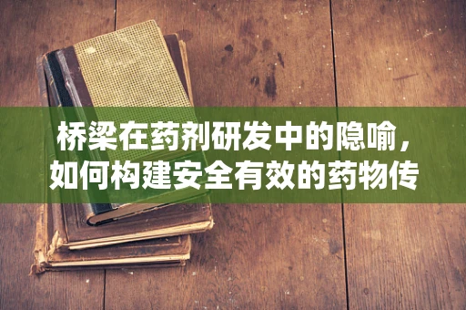 桥梁在药剂研发中的隐喻，如何构建安全有效的药物传递系统？