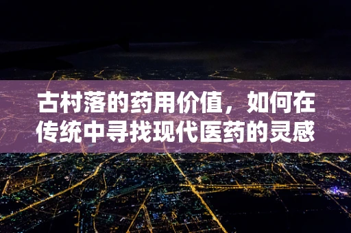 古村落的药用价值，如何在传统中寻找现代医药的灵感？