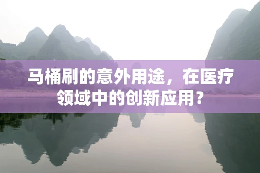 马桶刷的意外用途，在医疗领域中的创新应用？