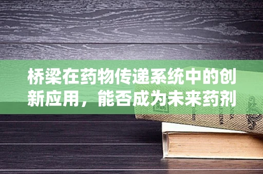 桥梁在药物传递系统中的创新应用，能否成为未来药剂研发的生命之桥？