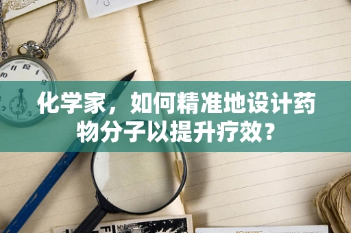 化学家，如何精准地设计药物分子以提升疗效？