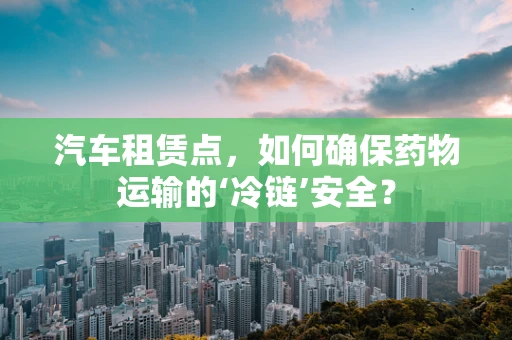 汽车租赁点，如何确保药物运输的‘冷链’安全？