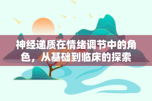 神经递质在情绪调节中的角色，从基础到临床的探索