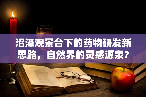 沼泽观景台下的药物研发新思路，自然界的灵感源泉？